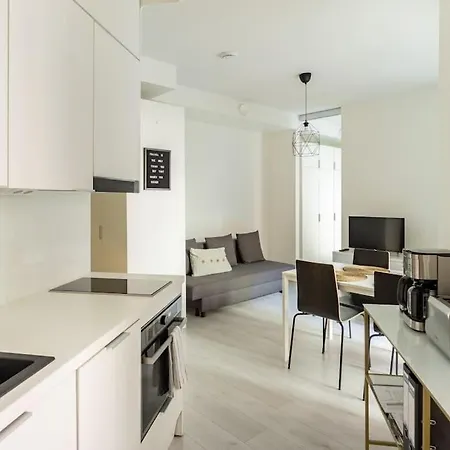Apartment Nordic Haven Modern Dt 2r -self Check-in & Free Wifi *